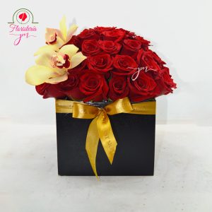 Rosas y Orquídeas