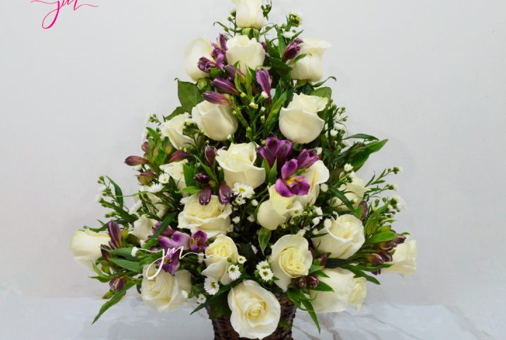 Arreglo Floral en abanico