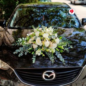 Arreglos de flores para autos 5